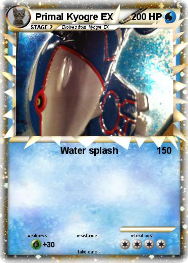 Pokemon Primal Kyogre EX