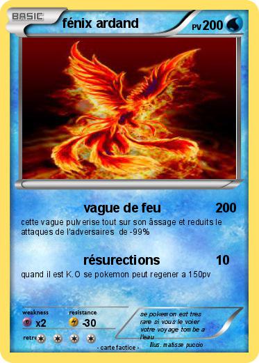 Pokemon fénix ardand