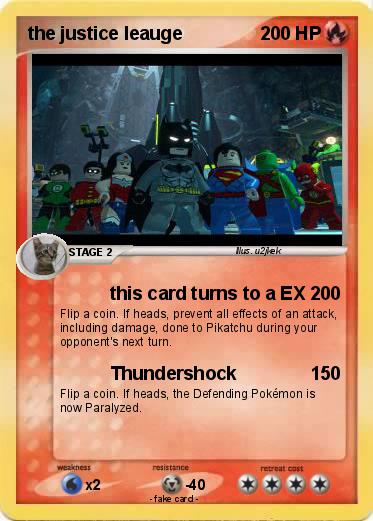 Pokemon the justice leauge