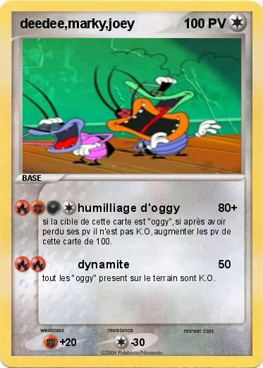 Pokemon deedee,marky,joey