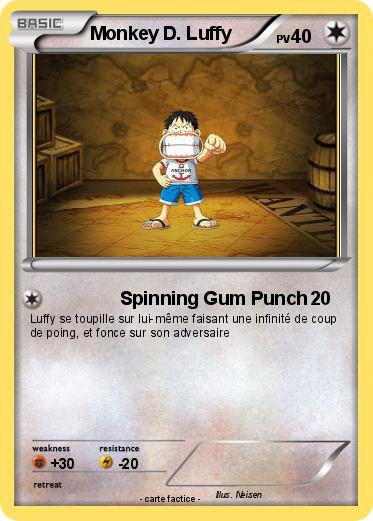 Pokemon Monkey D. Luffy