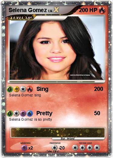 Pokemon Selena Gomez