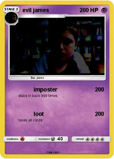 Pokemon evil james