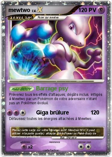 Pokemon mewtwo