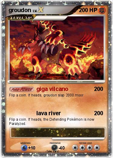 Pokemon groudon