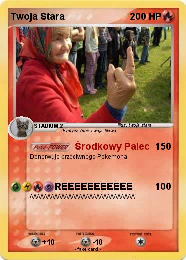 Pokemon Twoja Stara