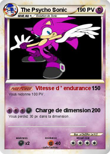 Pokemon The Psycho Sonic