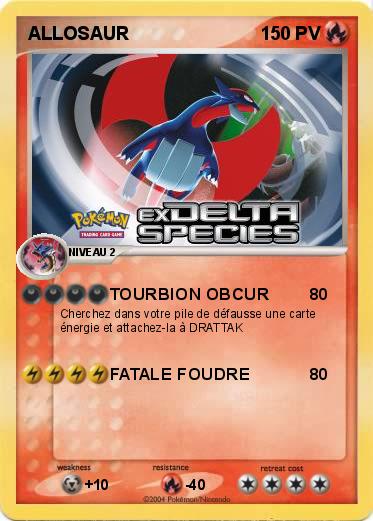 Pokemon ALLOSAUR