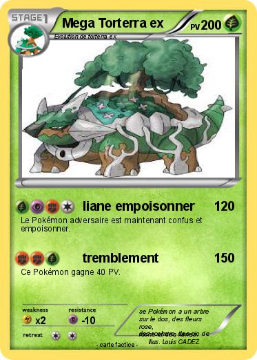 Pokemon Mega Torterra ex