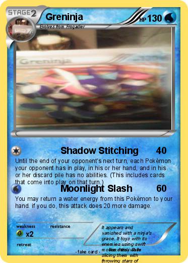 Pokemon Greninja