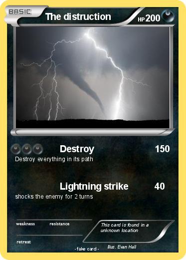 Pokemon The distruction