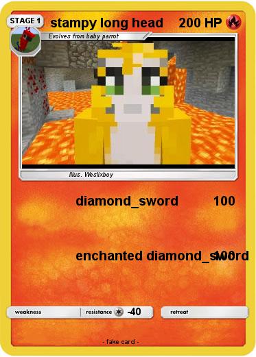 Pokemon stampy long head