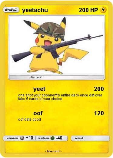Pokemon yeetachu