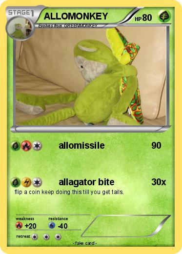 Pokemon ALLOMONKEY