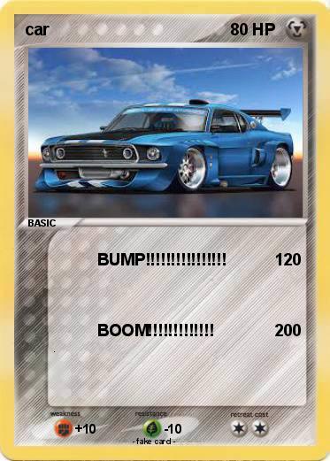 Pokemon car