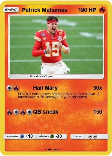 Pokemon Patrick Mahomes