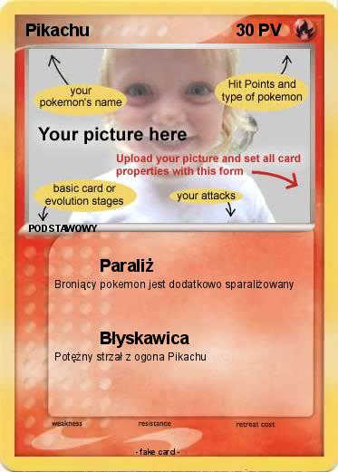 Pokemon Pikachu