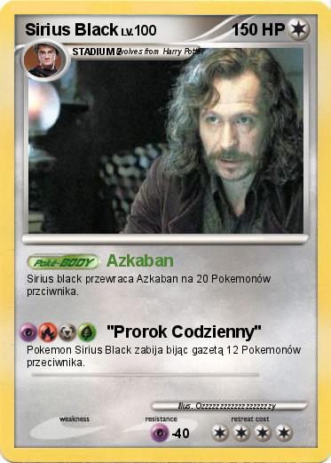 Pokemon Sirius Black