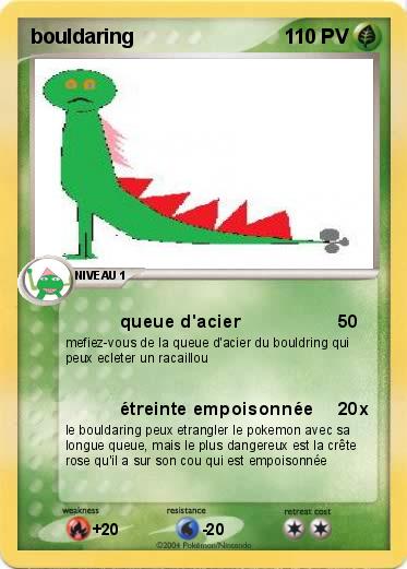 Pokemon bouldaring