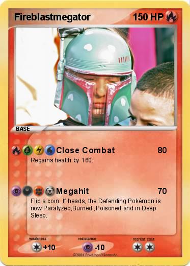 Pokemon Fireblastmegator