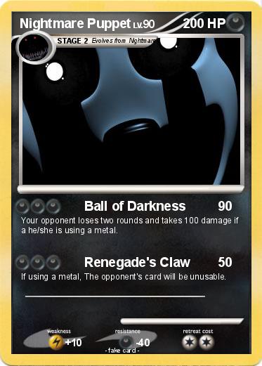 Pokemon Nightmare Puppet