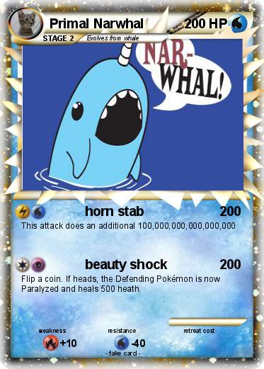 Pokemon Primal Narwhal