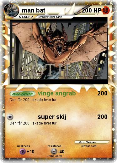 Pokemon man bat
