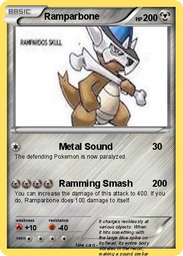 Pokemon Ramparbone
