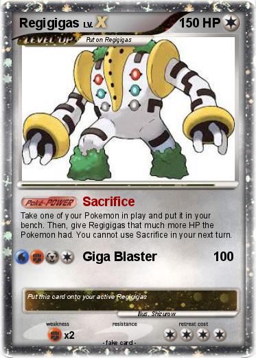 Pokemon Regigigas