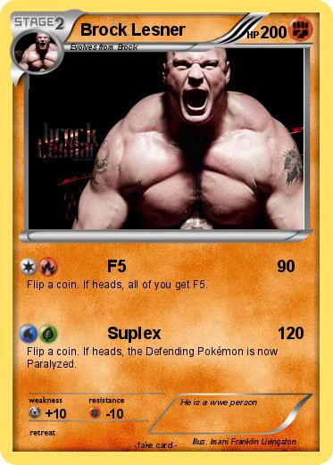 Pokemon Brock Lesner