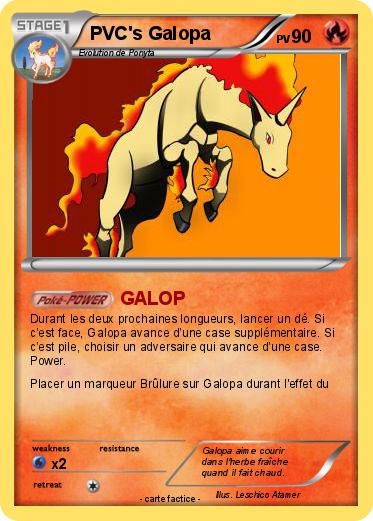 Pokemon PVC's Galopa