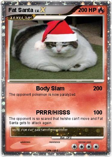 Pokemon Fat Santa