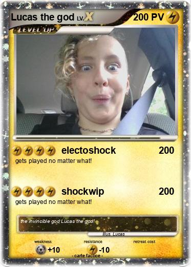 Pokemon Lucas the god