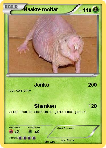 Pokemon Naakte moltat
