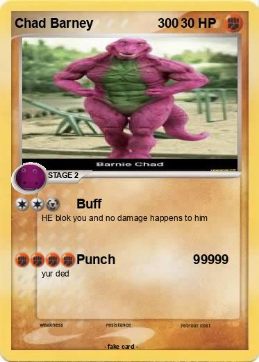 Pokemon Chad Barney                  300