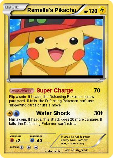 Pokemon Remelle's Pikachu