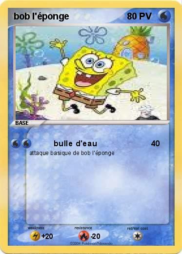 Pokemon bob l'éponge