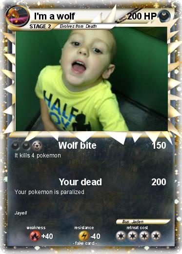 Pokemon I'm a wolf