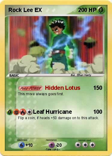 Pokemon Rock Lee EX