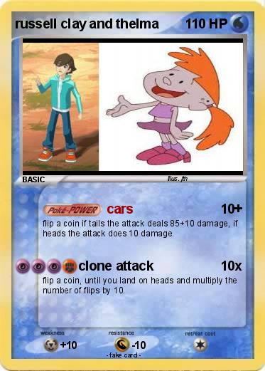 Pokemon russell clay and thelma