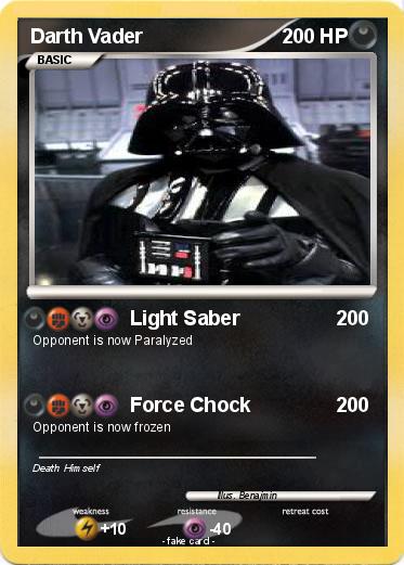 Pokemon Darth Vader