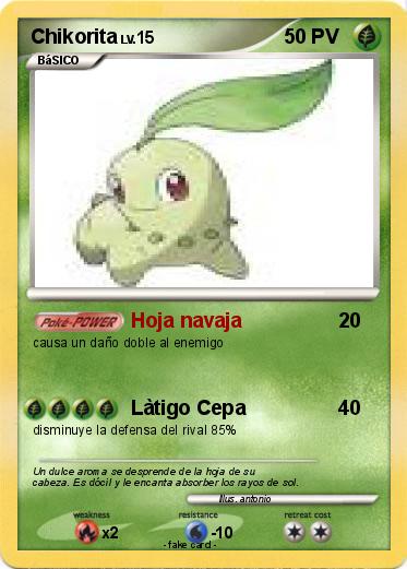Pokemon Chikorita