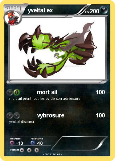 Pokemon yveltal ex