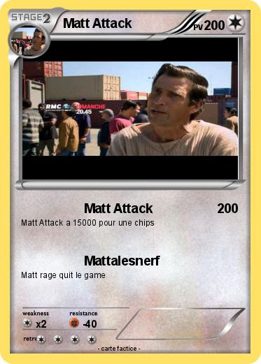 Pokemon Matt Attack