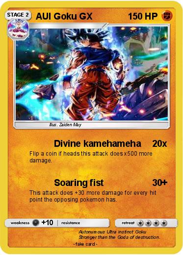 Pokemon AUI Goku GX