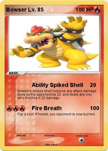 Pokemon Bowser Lv. 85