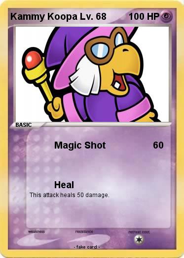 Pokemon Kammy Koopa Lv. 68