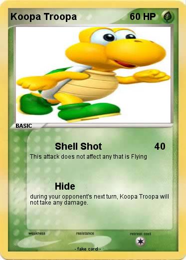 Pokemon Koopa Troopa