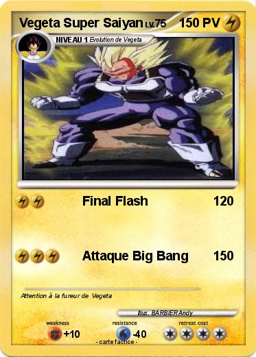 Pokemon Vegeta Super Saiyan