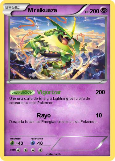Pokemon M raikuaza